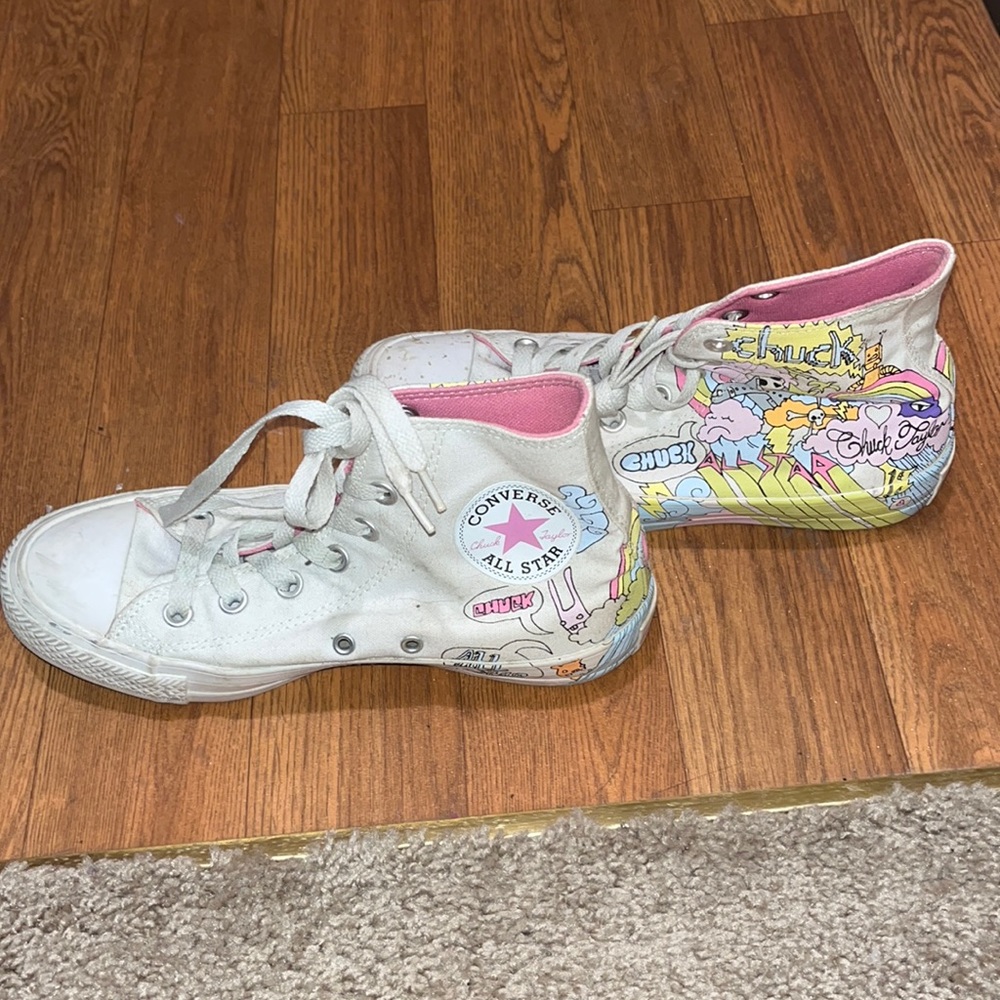White Converse